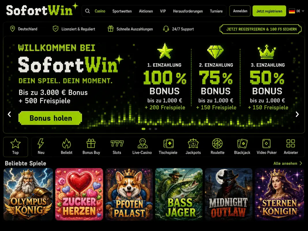 SofortWin Casino Slots